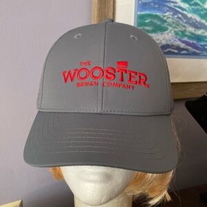 Wooster CapAmerica baseball style grey hat new